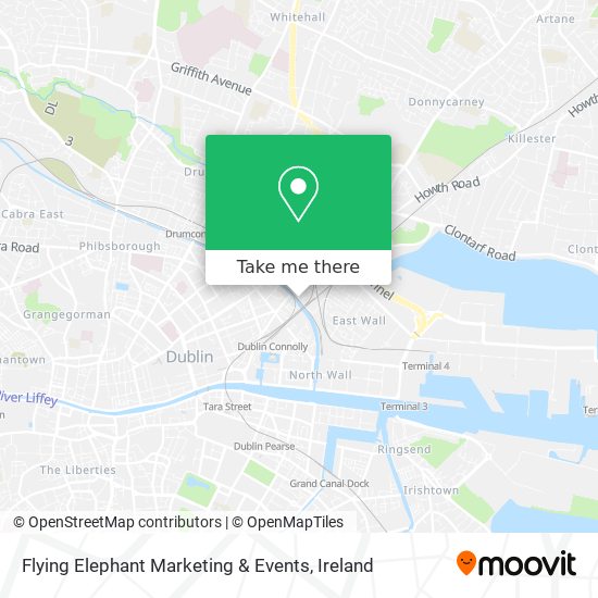 Flying Elephant Marketing & Events map