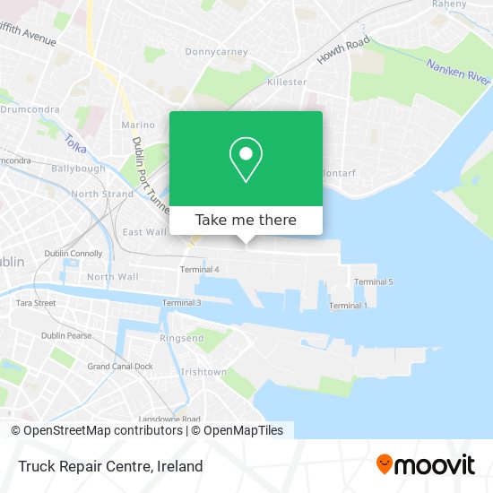 Truck Repair Centre map