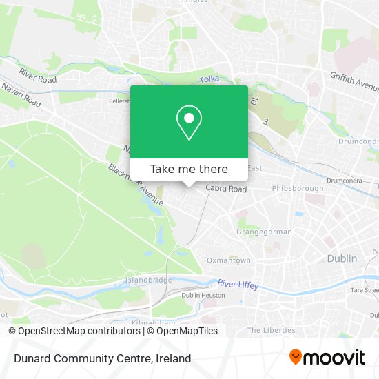 Dunard Community Centre map