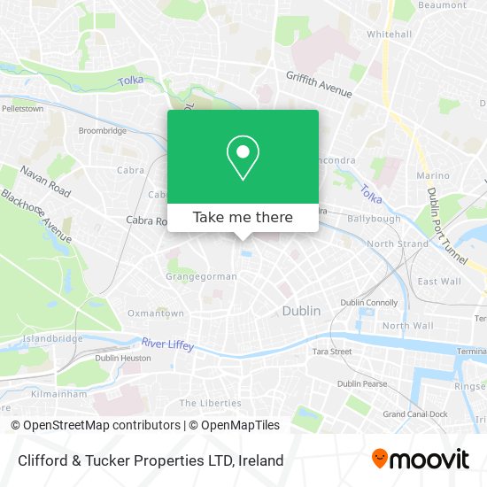 Clifford & Tucker Properties LTD map