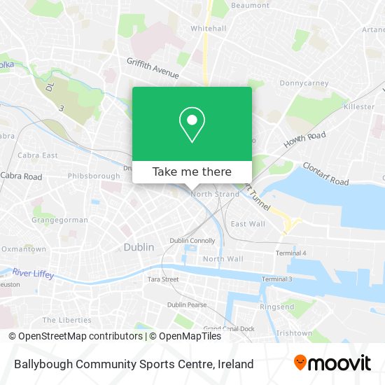 Ballybough Community Sports Centre map