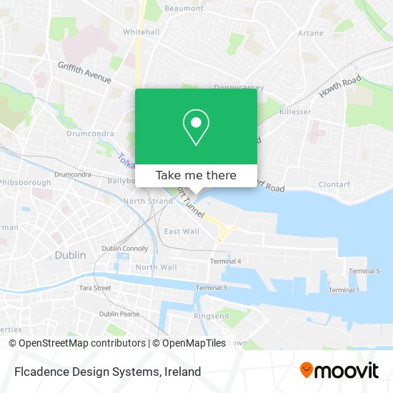 Flcadence Design Systems map