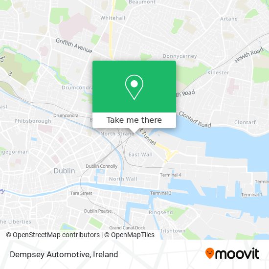 Dempsey Automotive map