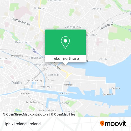 Iphix Ireland map