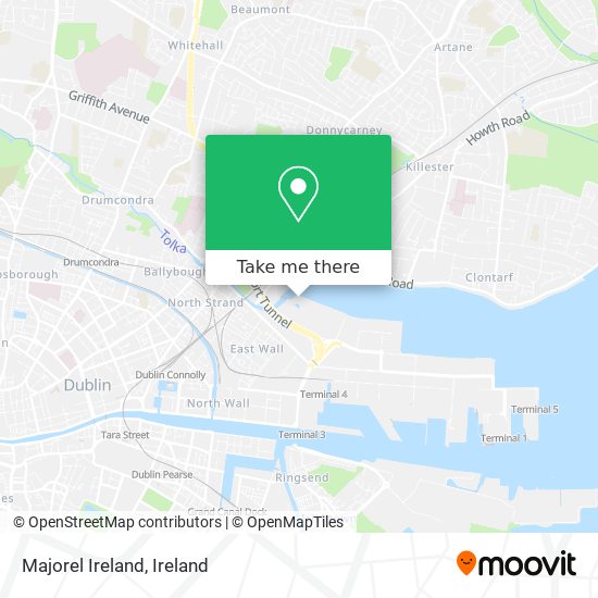 Majorel Ireland map
