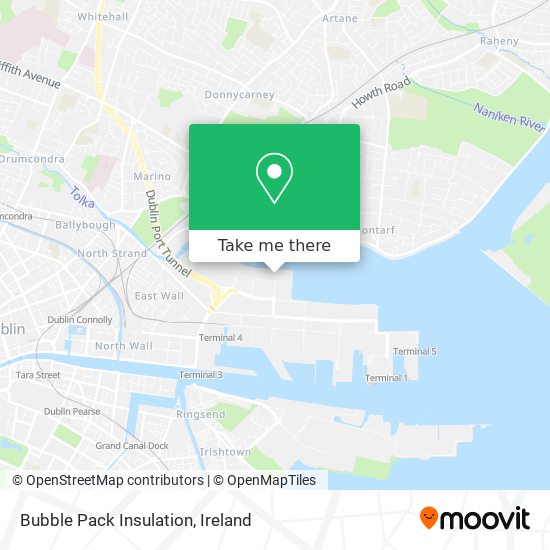 Bubble Pack Insulation map