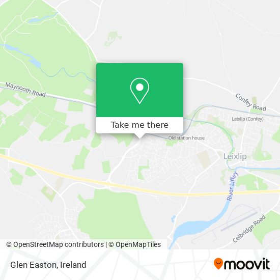 Glen Easton map
