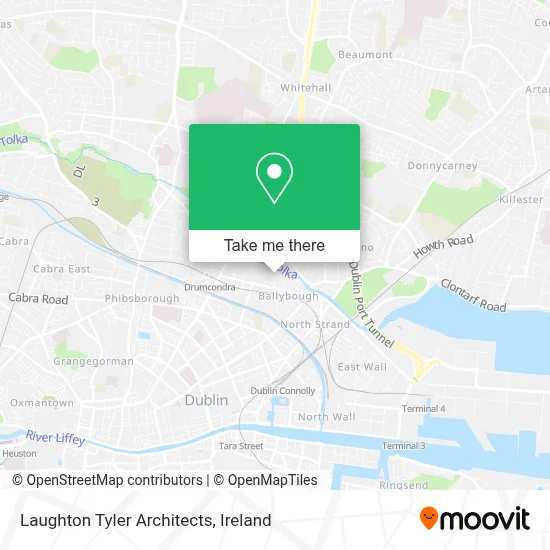Laughton Tyler Architects map