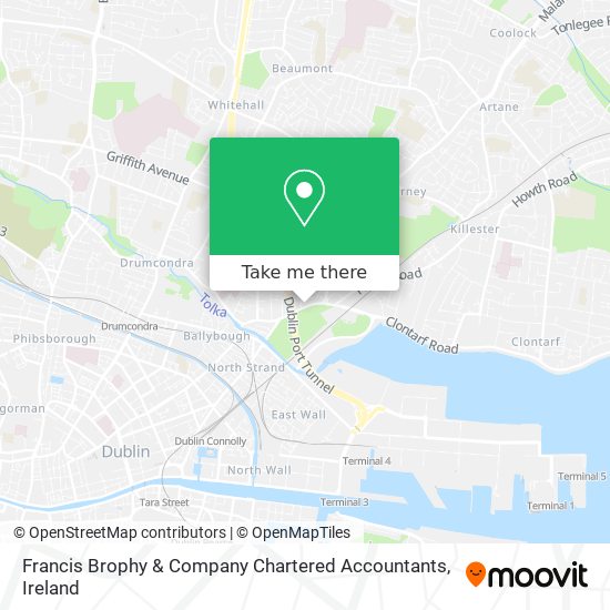 Francis Brophy & Company Chartered Accountants map