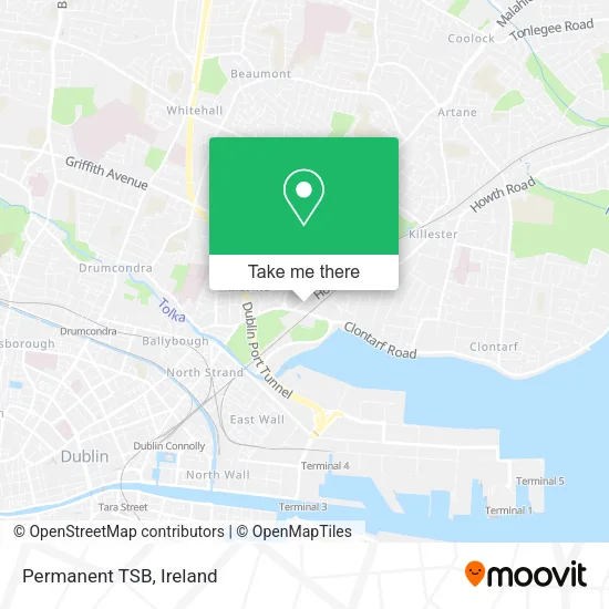 Permanent TSB map