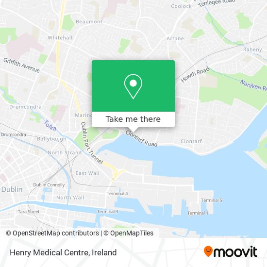 Henry Medical Centre map