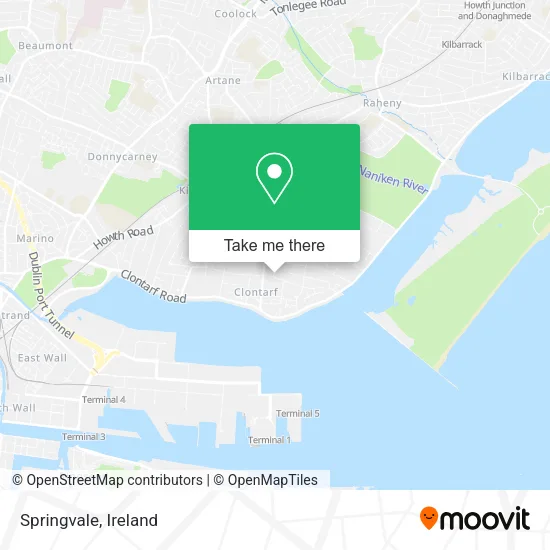 Springvale map