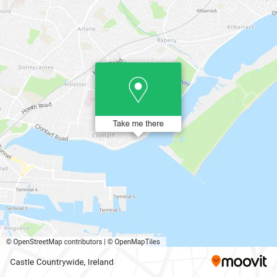 Castle Countrywide map