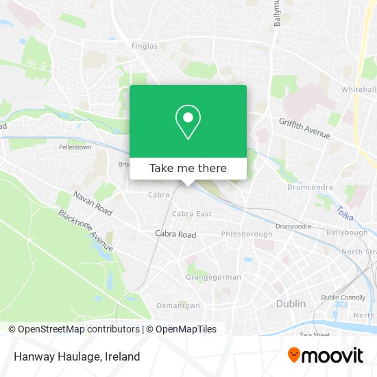 Hanway Haulage map