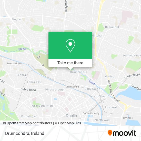 Drumcondra map