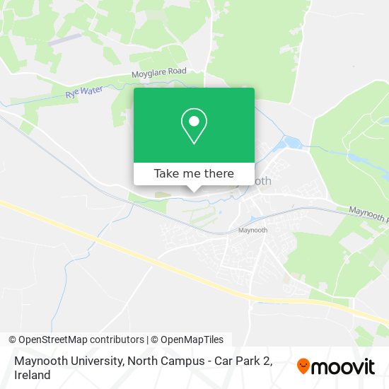Maynooth University, North Campus - Car Park 2 map