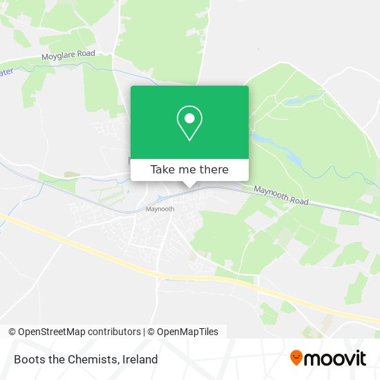 Boots the Chemists map