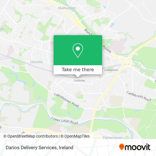 Darios Delivery Services map