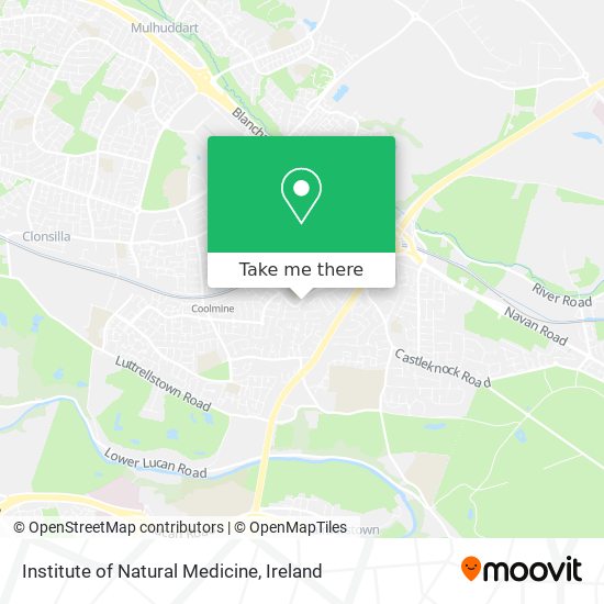 Institute of Natural Medicine map
