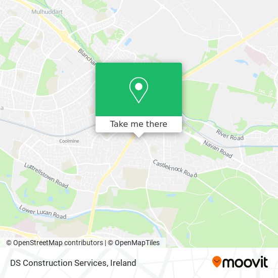 DS Construction Services map