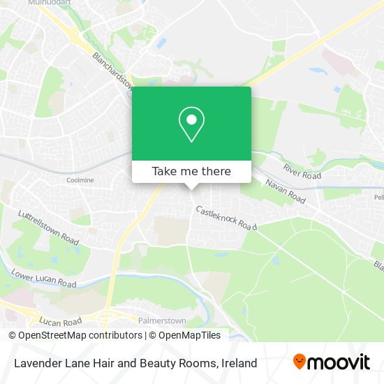 Lavender Lane Hair and Beauty Rooms map