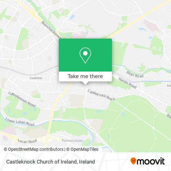 Castleknock Church of Ireland map
