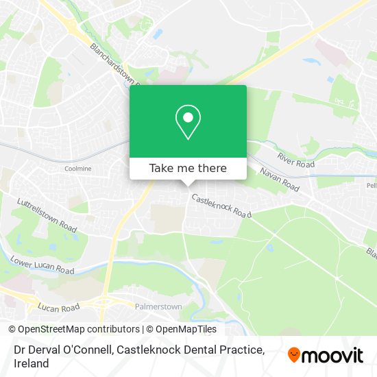 Dr Derval O'Connell, Castleknock Dental Practice map