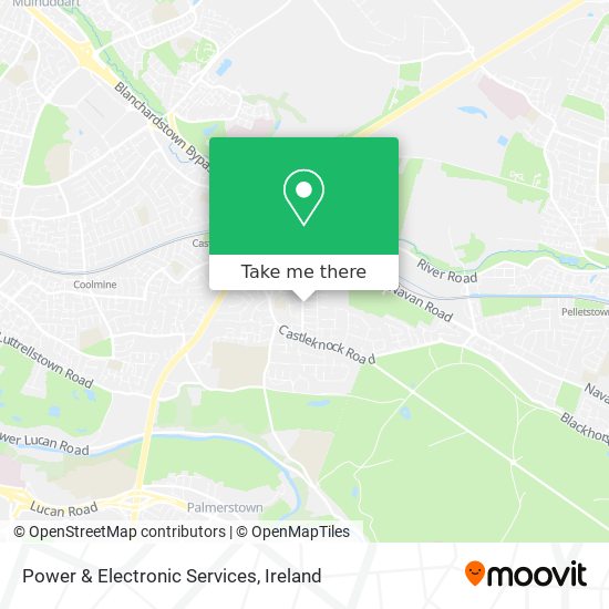 Power & Electronic Services map