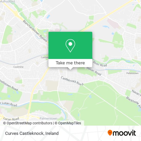 Curves Castleknock map