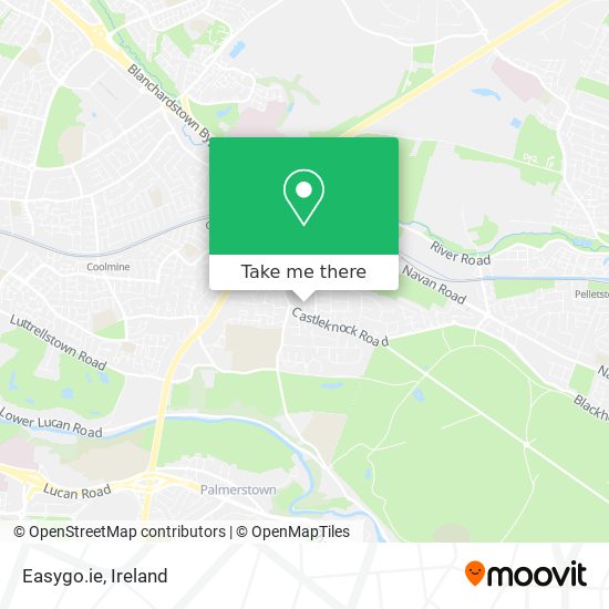 Easygo.ie map