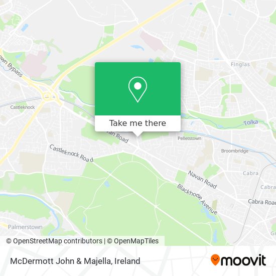 McDermott John & Majella map