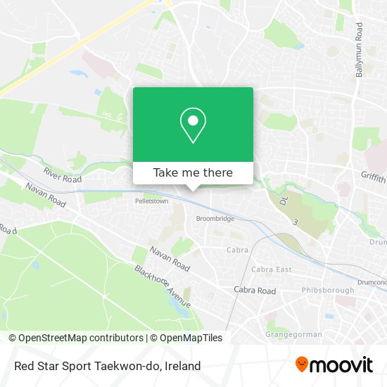 Red Star Sport Taekwon-do map