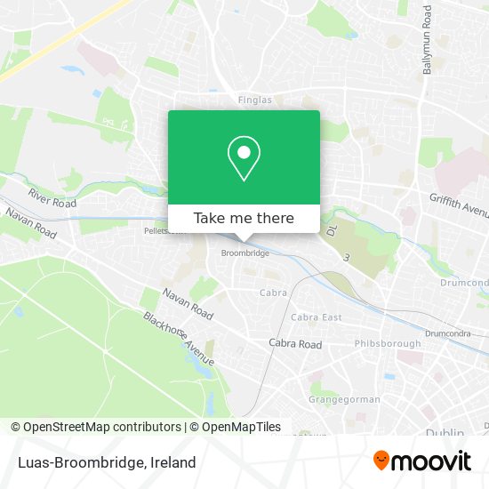 Luas-Broombridge map