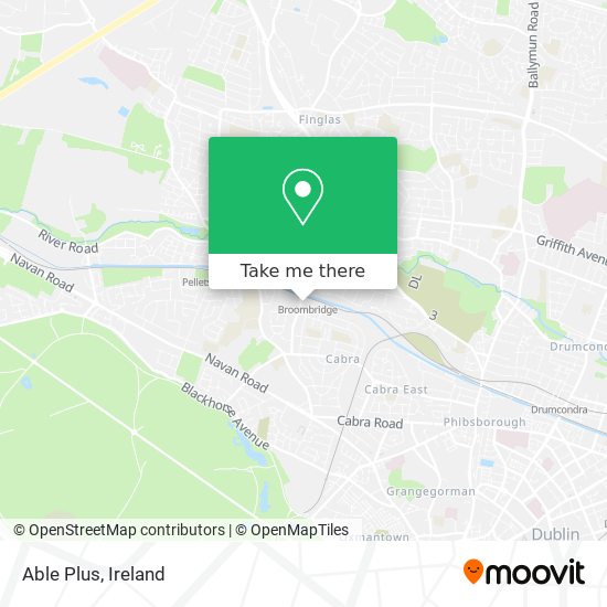 Able Plus map