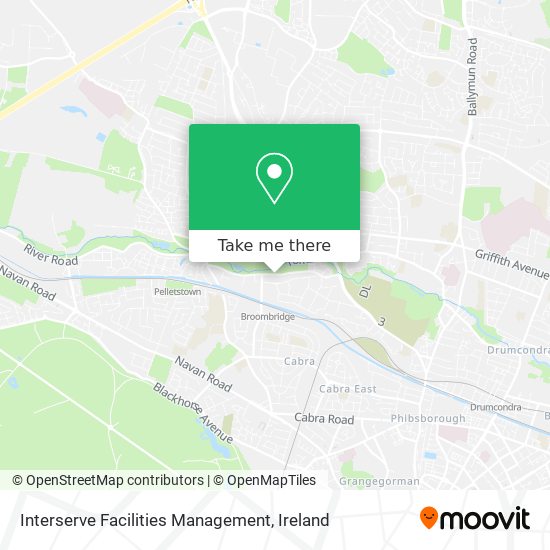 Interserve Facilities Management map