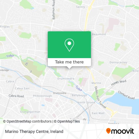 Marino Therapy Centre map