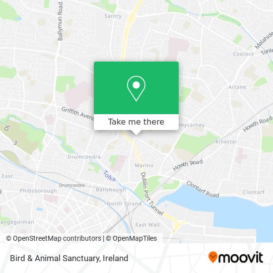 Bird & Animal Sanctuary map