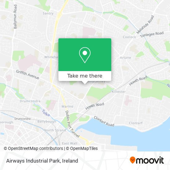 Airways Industrial Park map