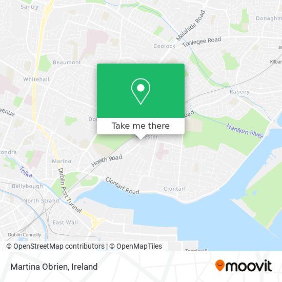 Martina Obrien map