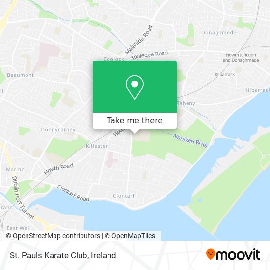 St. Pauls Karate Club map