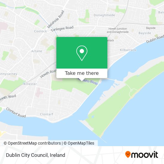 Dublin City Council map