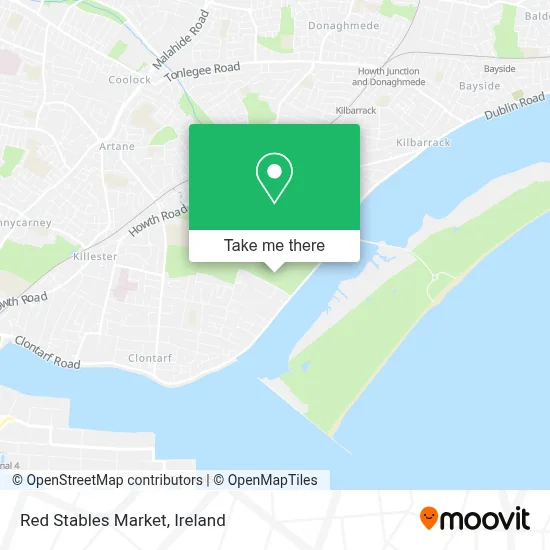 Red Stables Market map