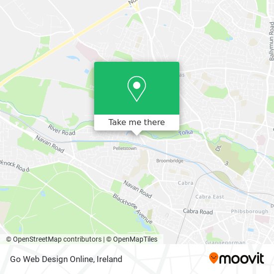 Go Web Design Online map