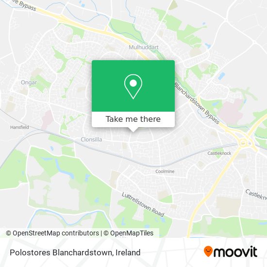 Polostores Blanchardstown map