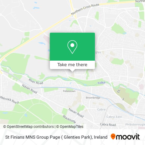 St Finians MNS Group Page ( Glenties Park) map