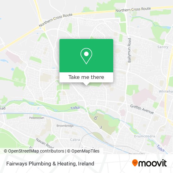 Fairways Plumbing & Heating map