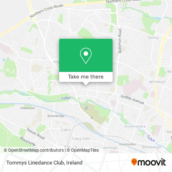 Tommys Linedance Club map