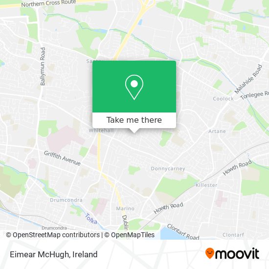 Eimear McHugh map