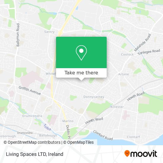 Living Spaces LTD map