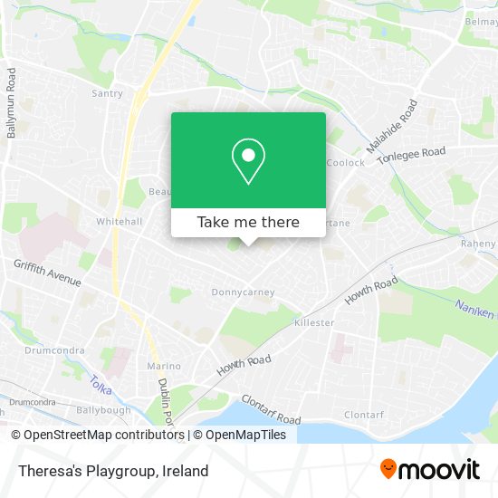 Theresa's Playgroup map